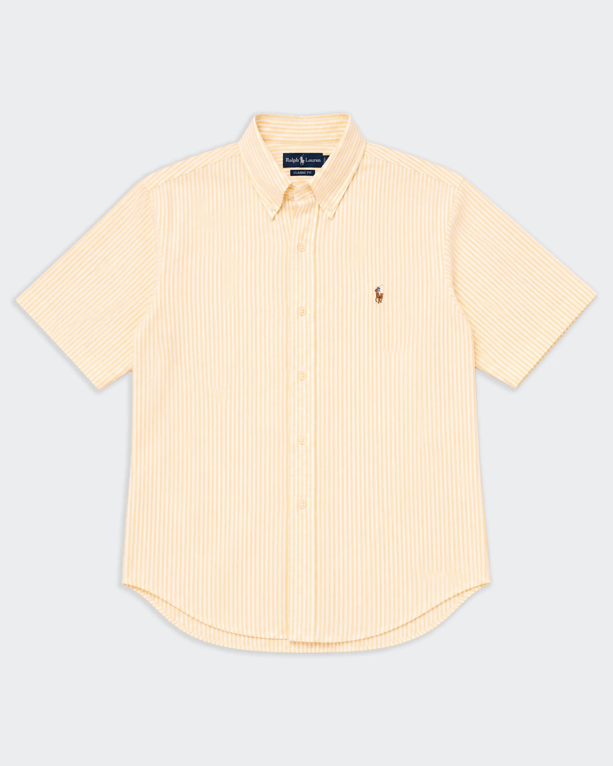 Ralph Lauren Yellow Button-down Shirt - L