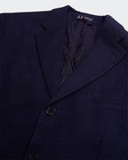 Armani Navy Single-breasted Blazer - L