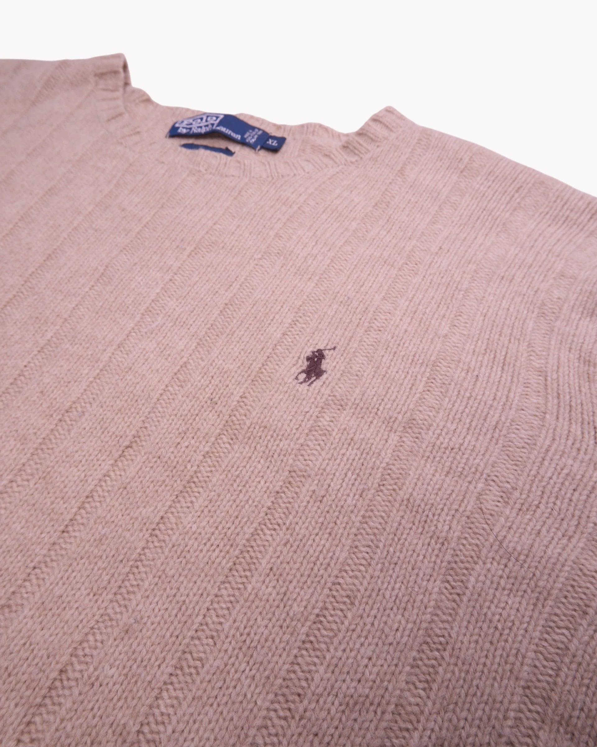 Ralph Lauren Pink Crewneck Jumper - XL