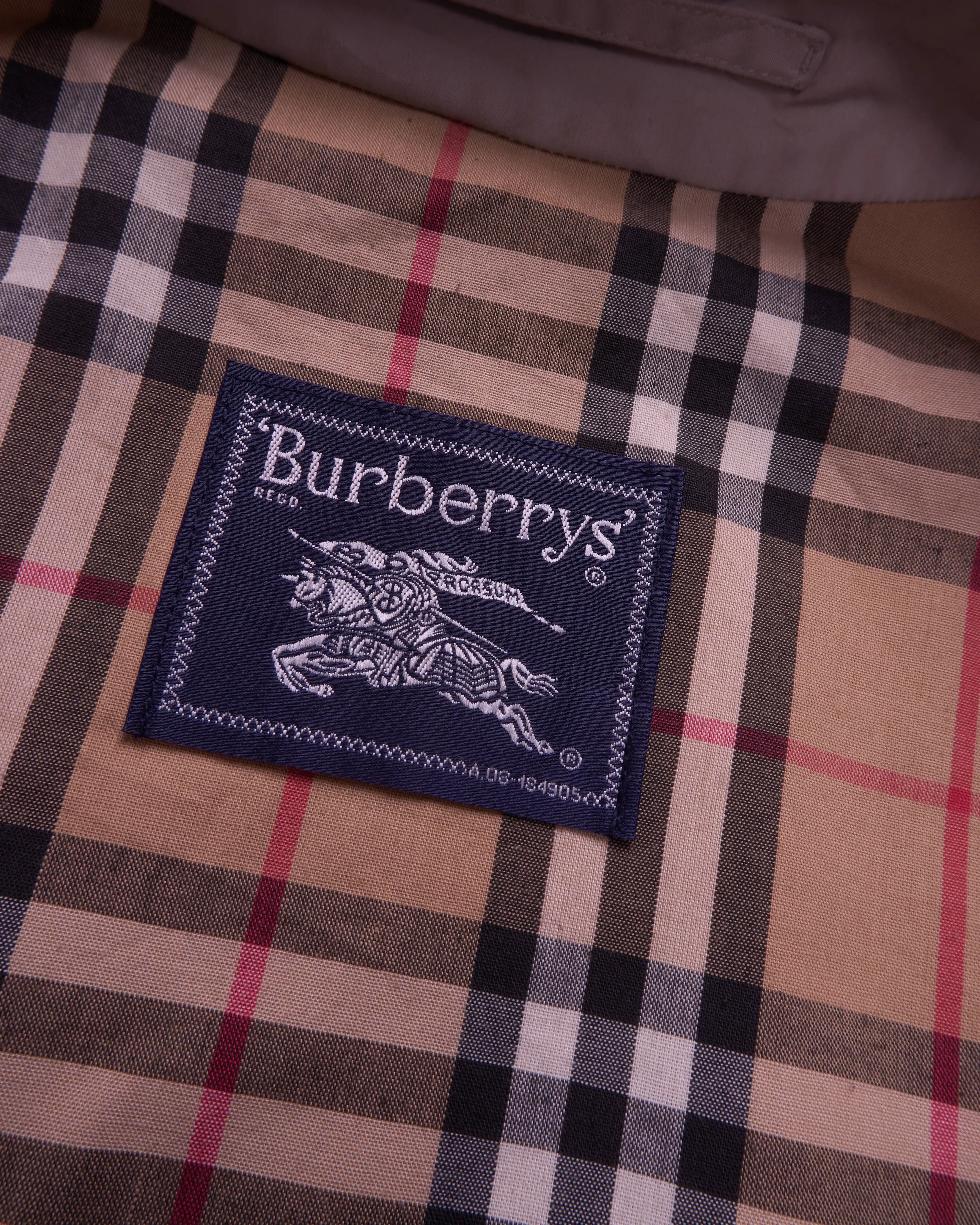 Burberry Beige Single-breasted Trenchcoat - XL