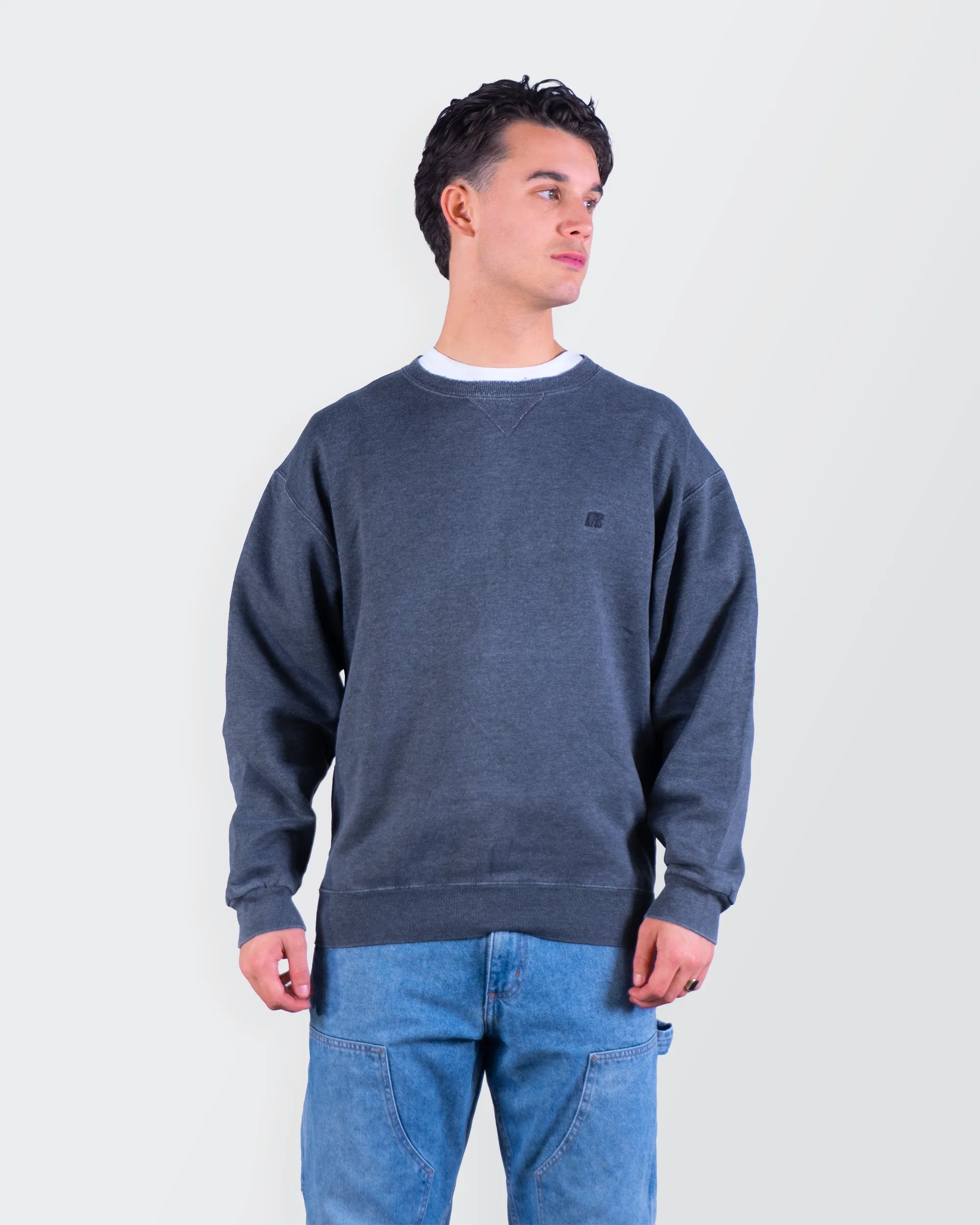 Russel Athletic Grey Crewneck Sweater - L