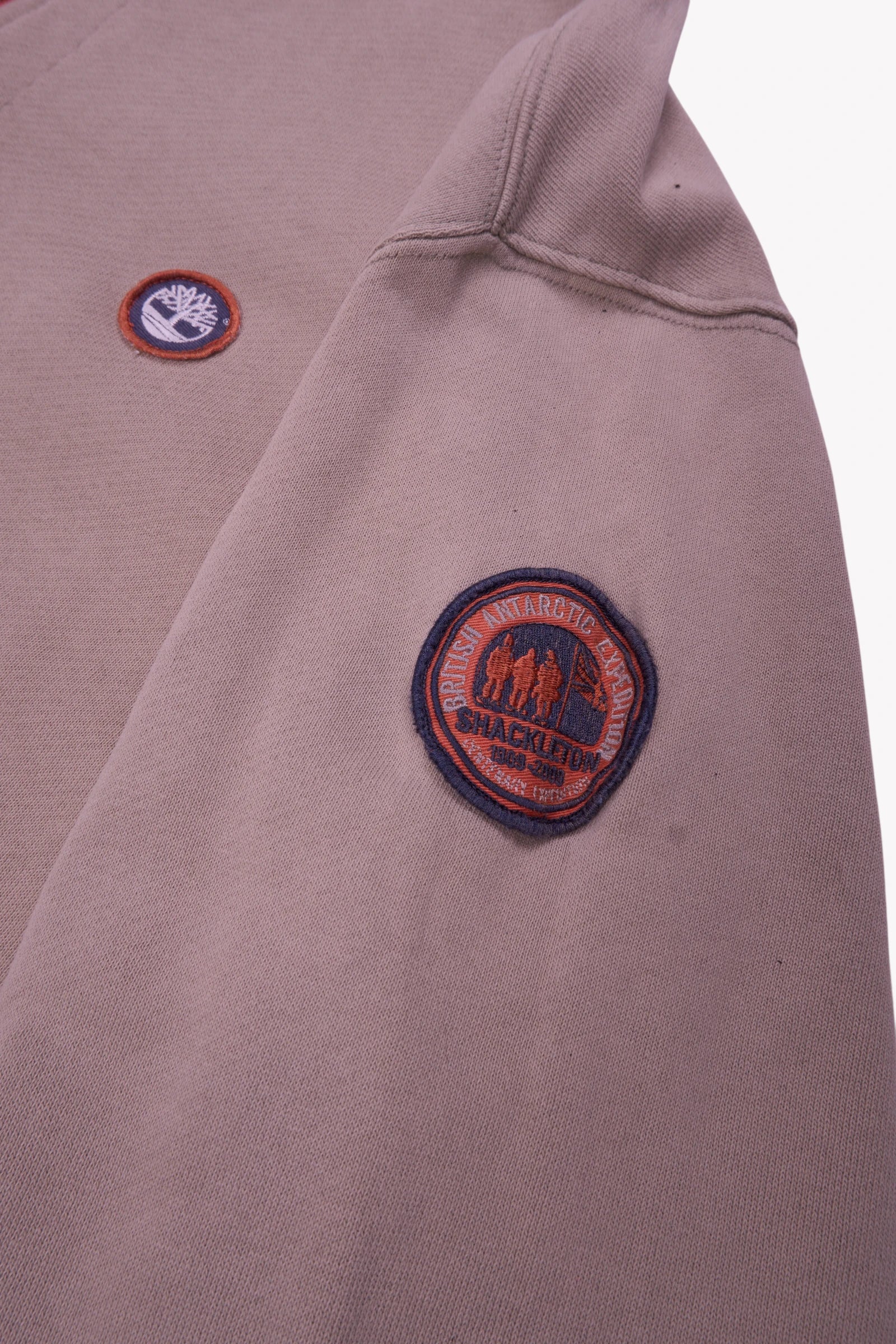 Napapijri Beige Quarter-zip Sweater - L