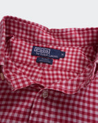 Ralph Lauren Red Button-down Shirt - L