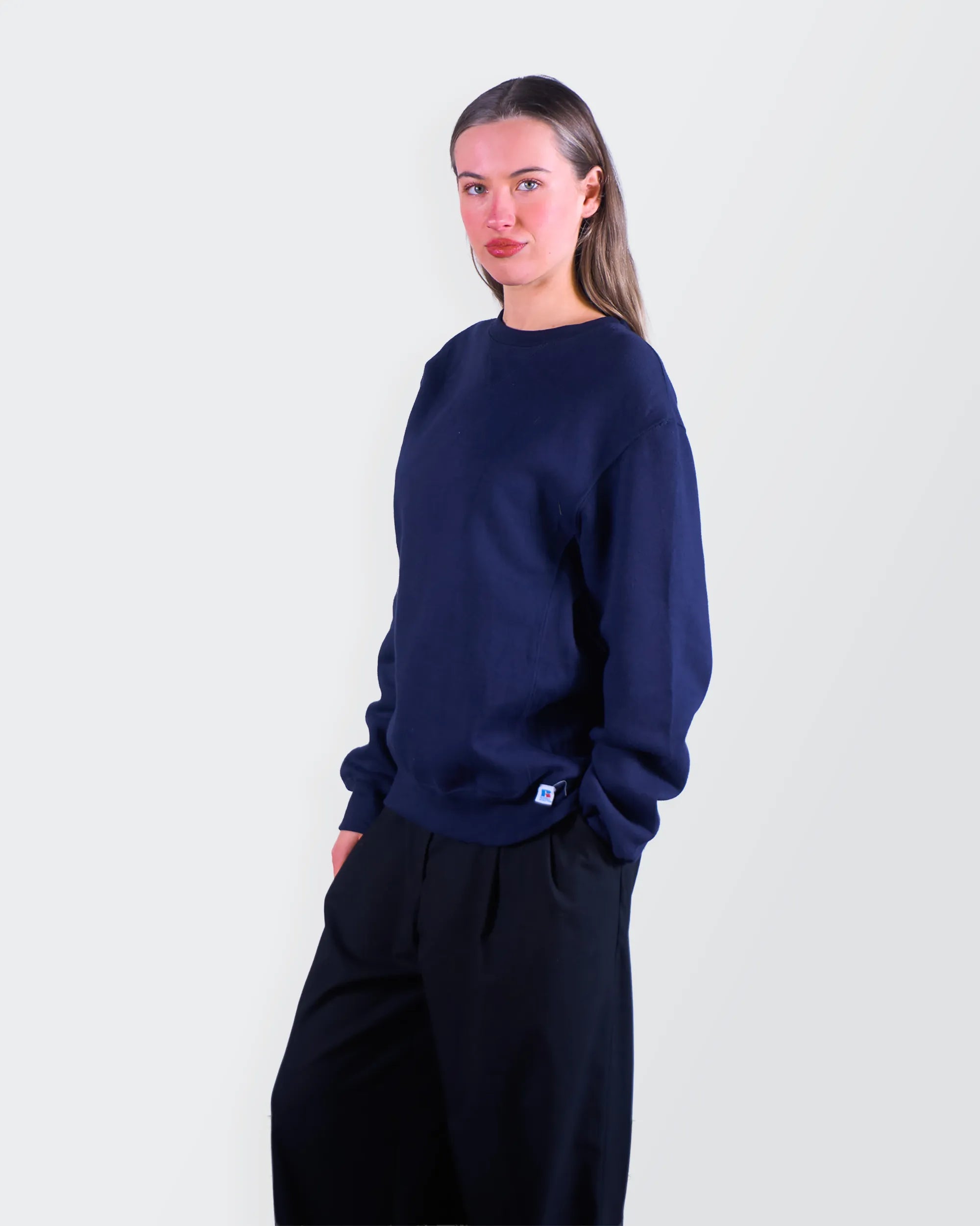 Russel Athletic Navy  Crewneck Sweater - M