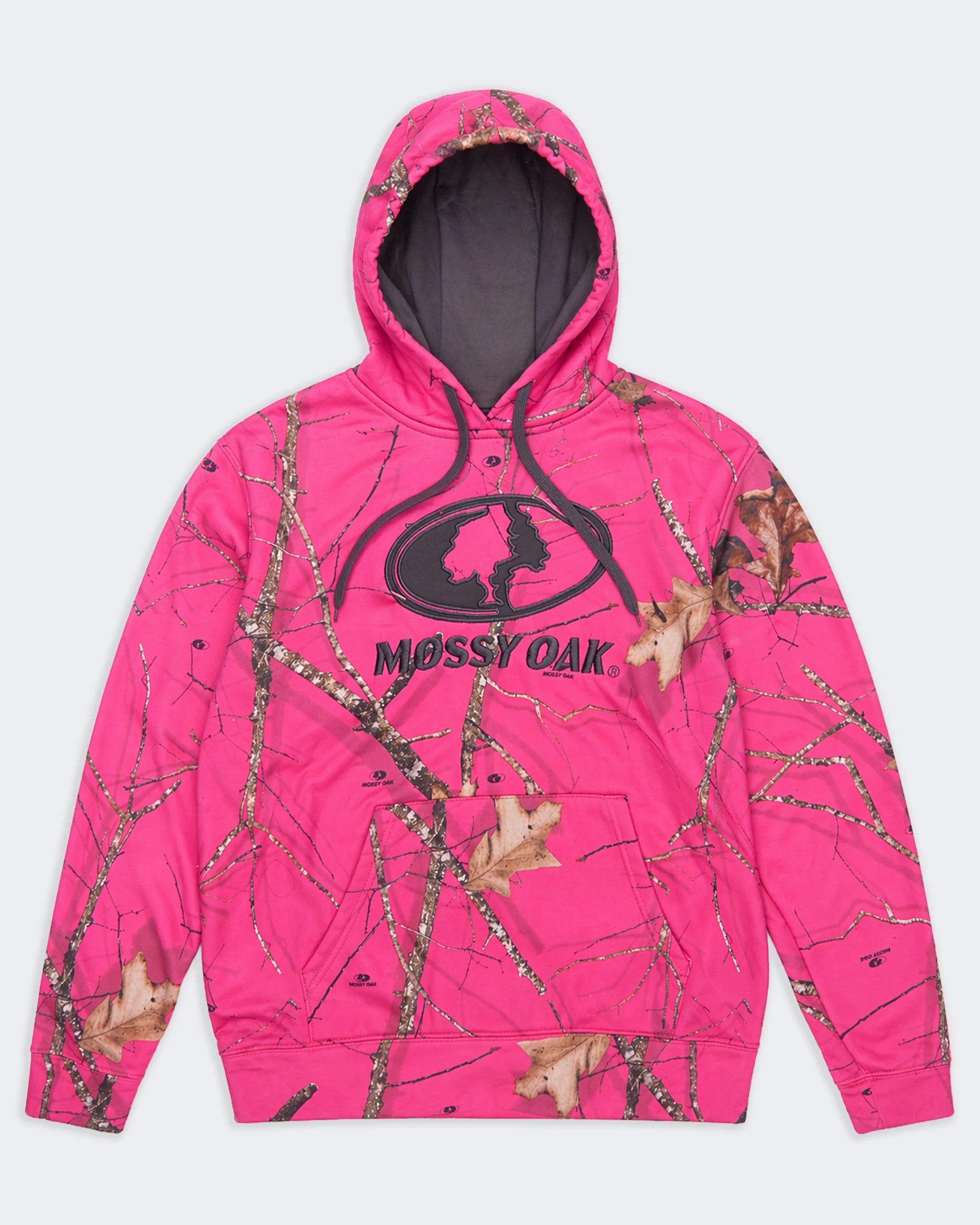 Mossy Oak Pink Hoodie - S