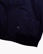 Burberry Navy Bomber Jacket - L