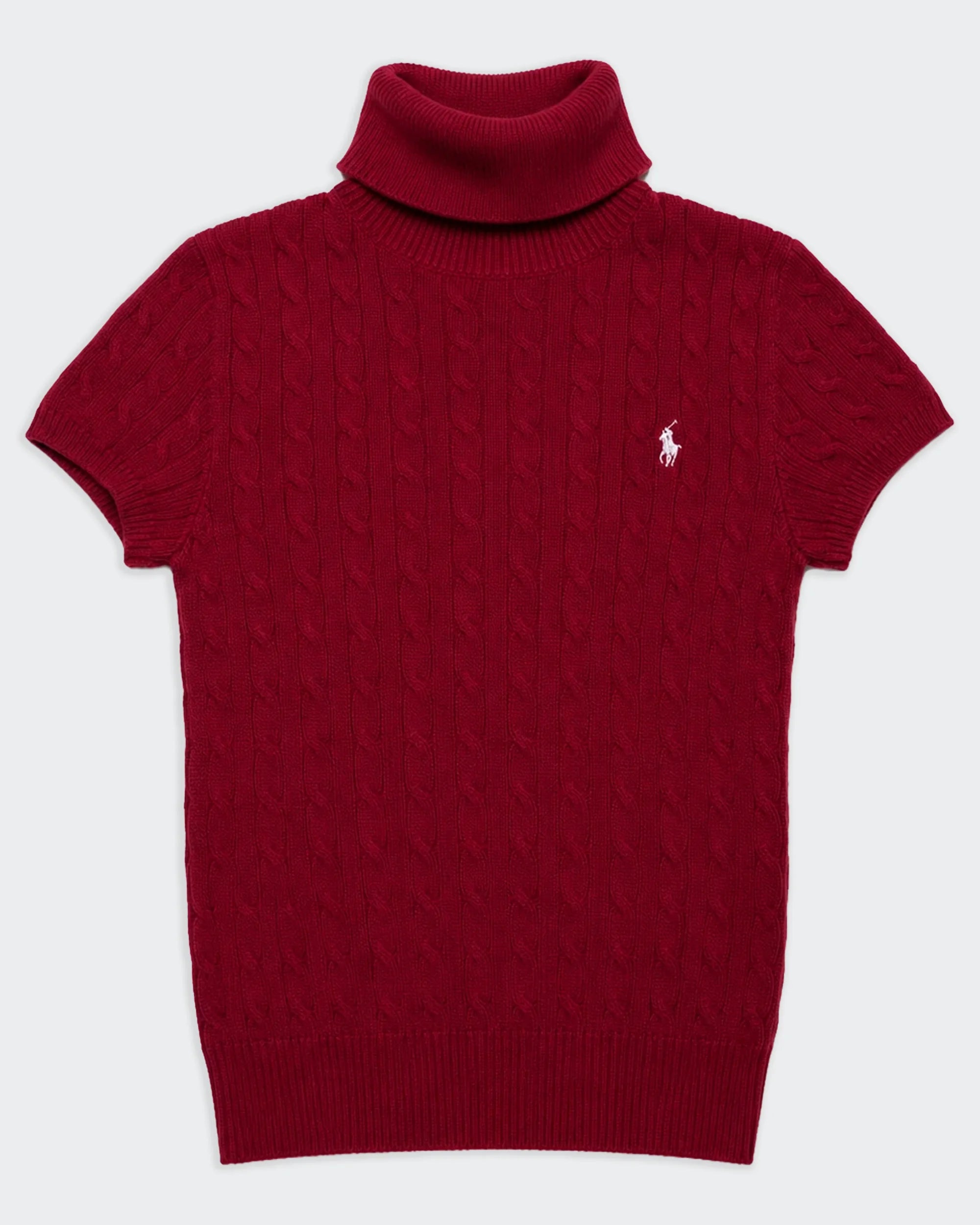 Ralph Lauren Red Sleeveless Jumper - XS