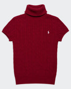 Ralph Lauren Red Sleeveless Jumper - XS