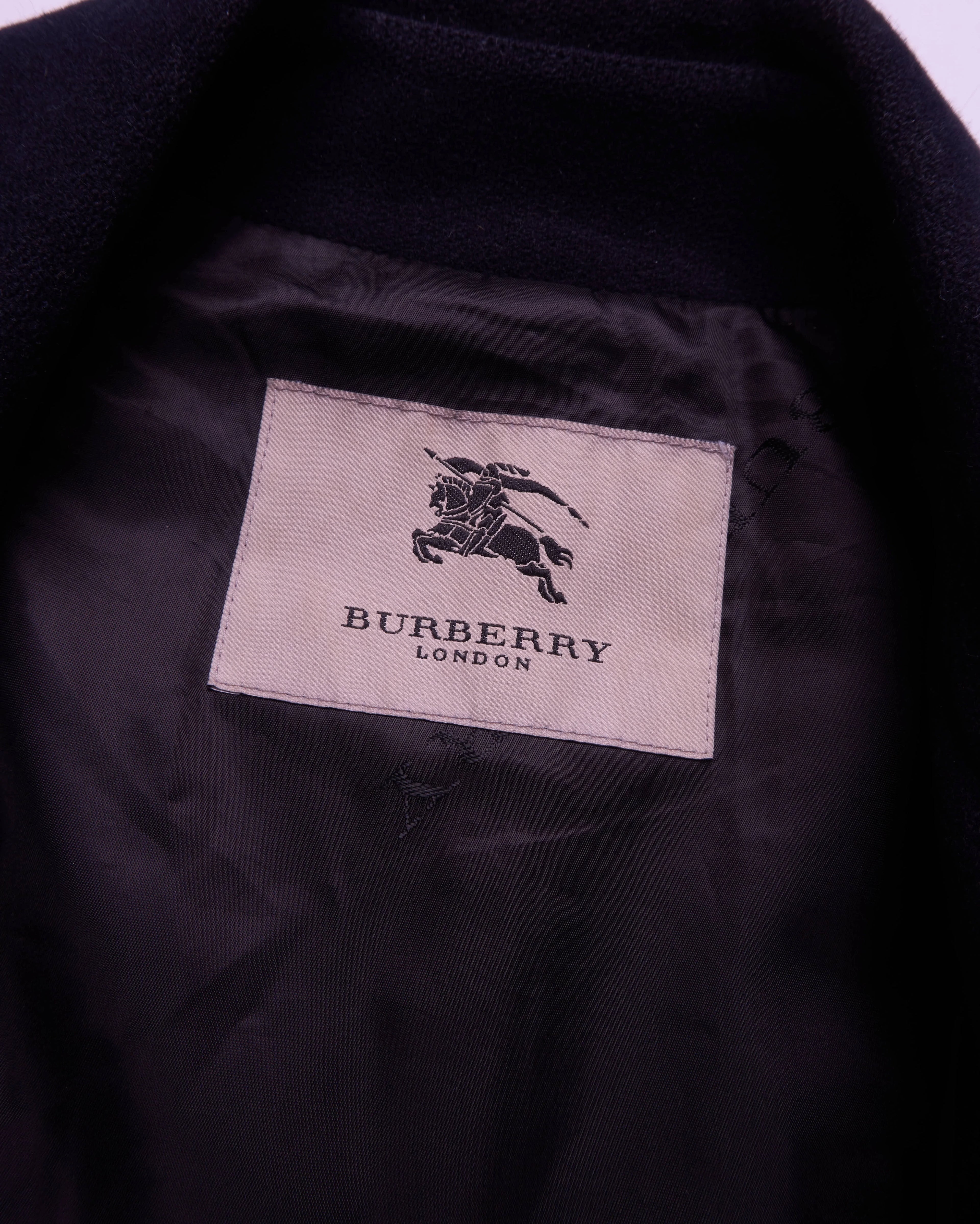 Burberry Navy Peacoat - L