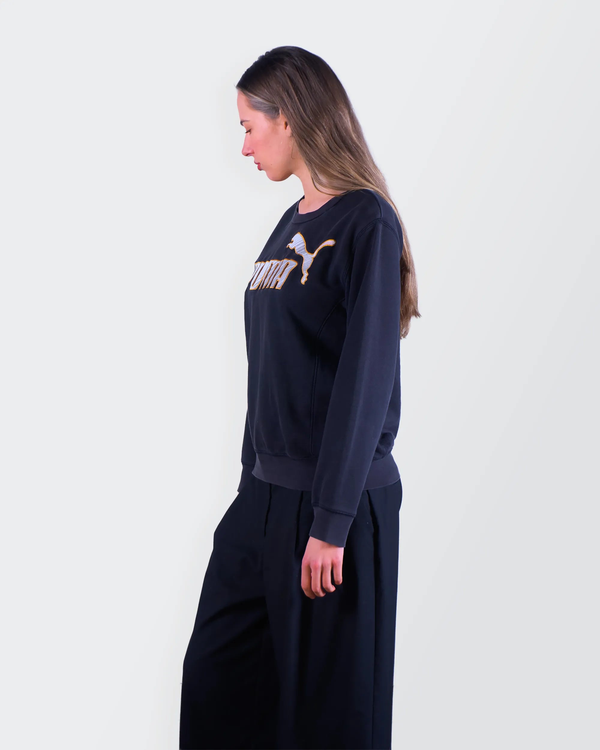 Puma Navy  Crewneck Sweater - S