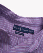 Ralph Lauren Purple Button-down Shirt - XL