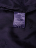 Burberry marineblauwe nylon gewatteerde jas - maat L
