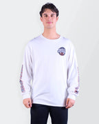 Harley - davidson White Long - Sleeve T-Shirt L