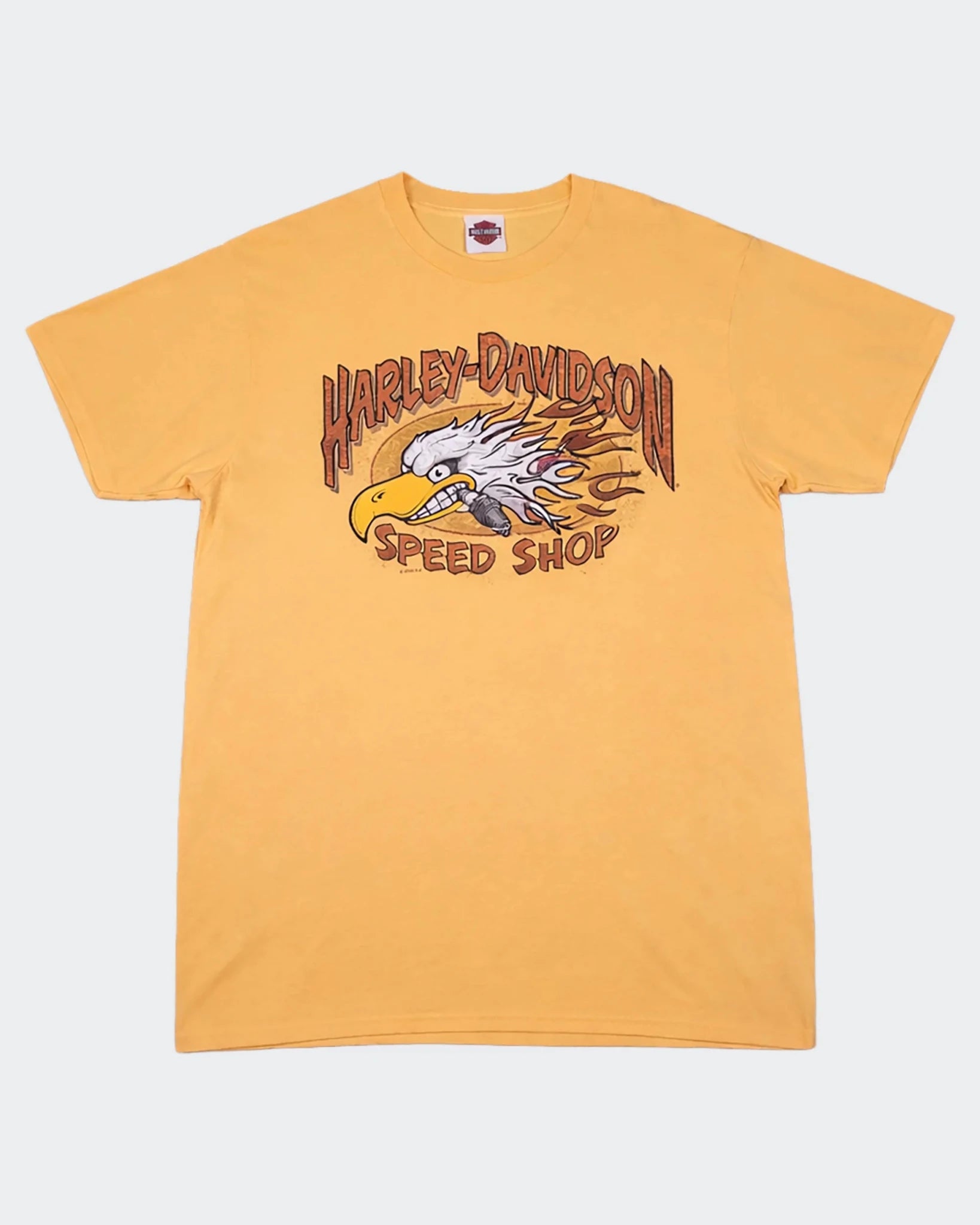 Harley - davidson Yellow T-shirt L