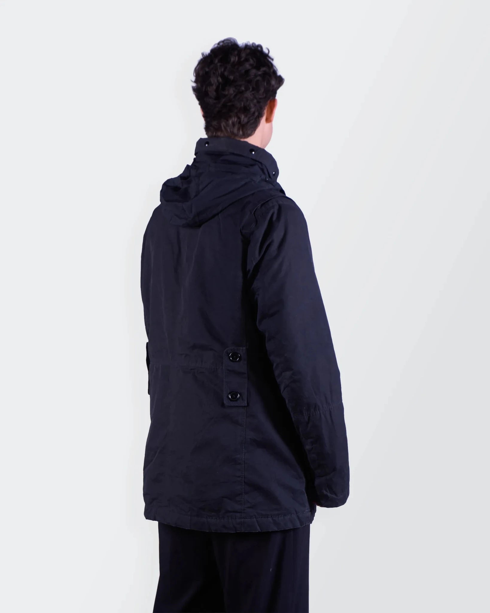 Hugo Boss Orange Navy Parka Jacket L