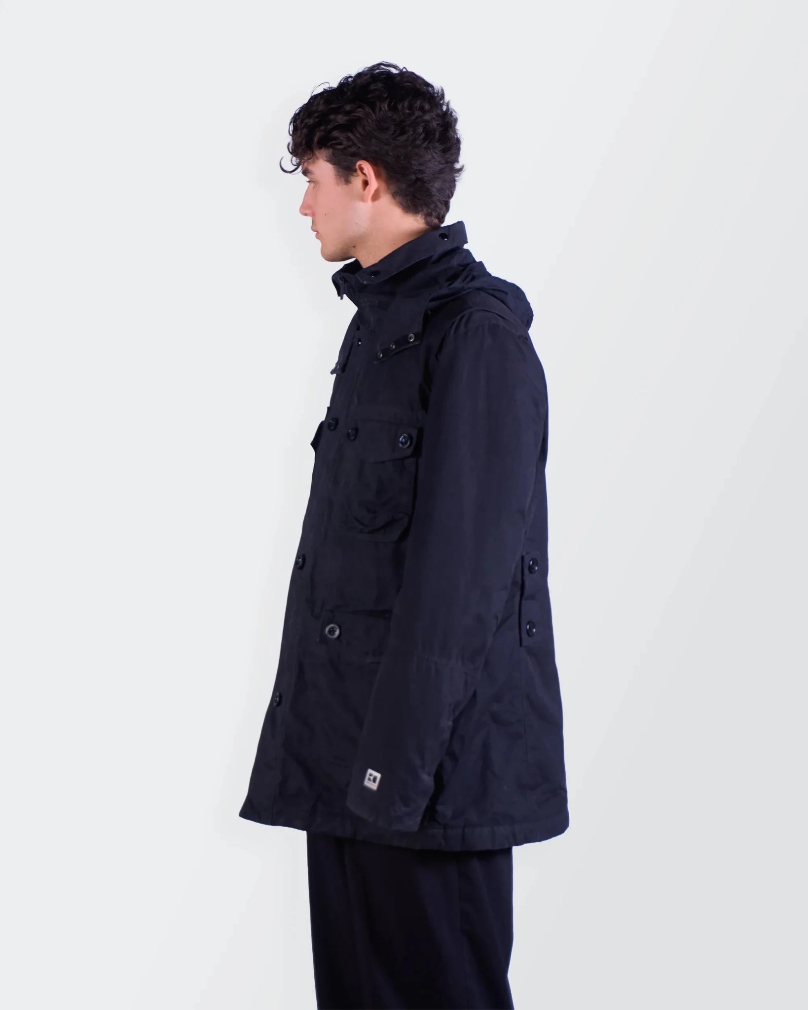 Hugo Boss Orange Navy Parka Jacket L