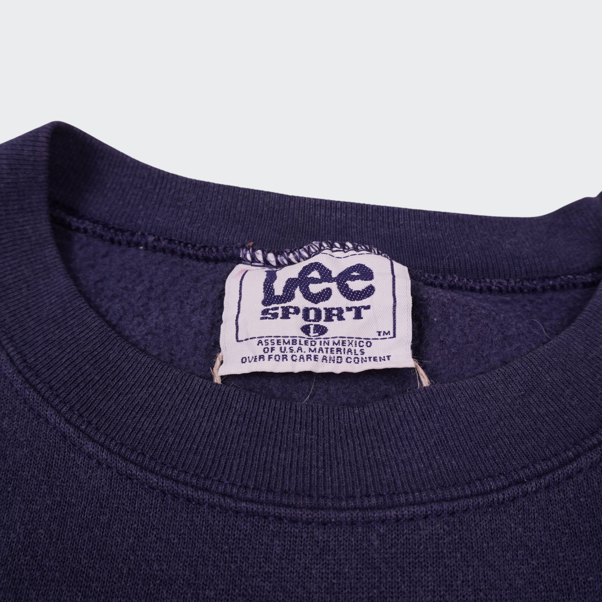 Lee Wrangler Navy Crewneck Sweater - L