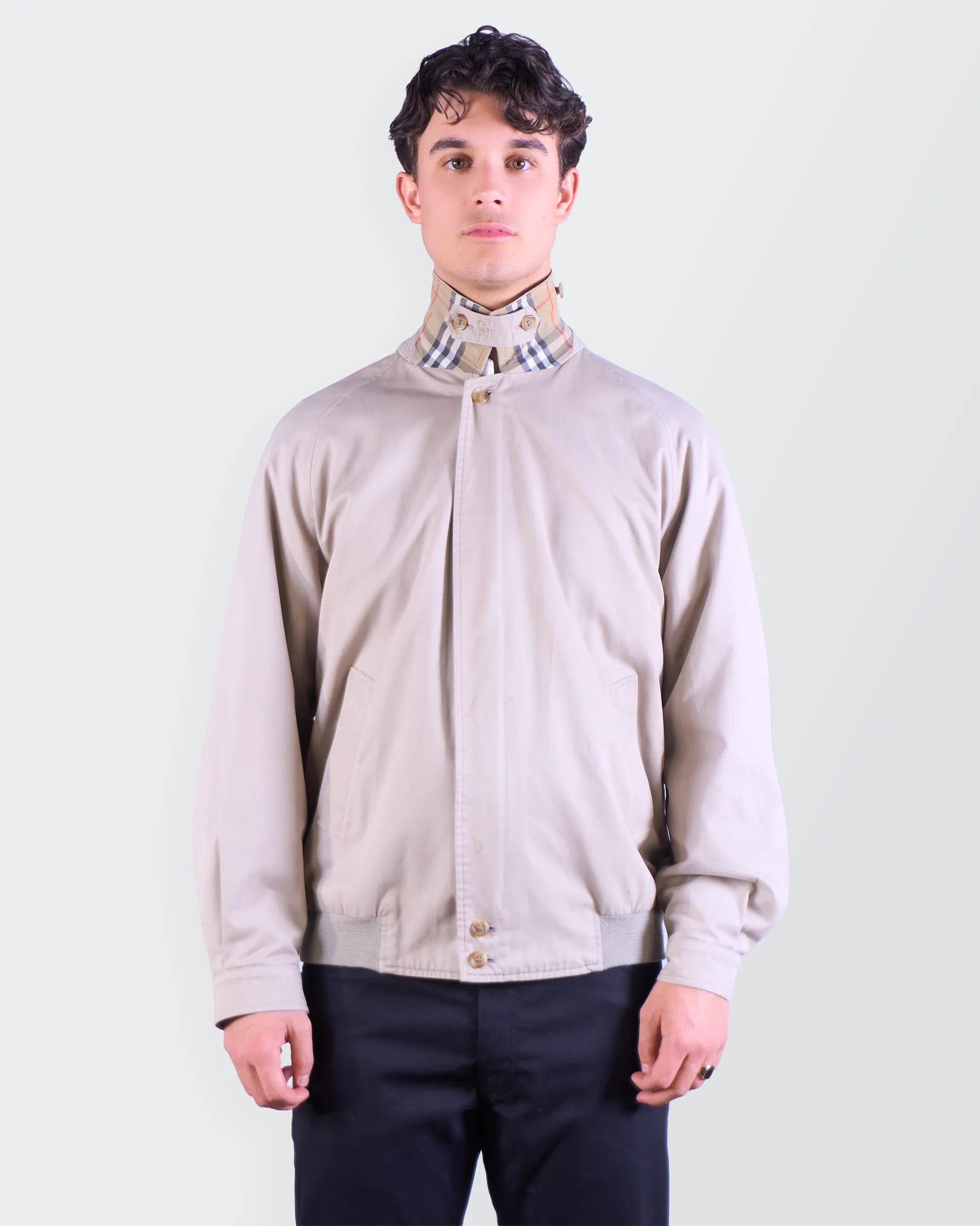 Burberry 1990's Beige Jacket - M