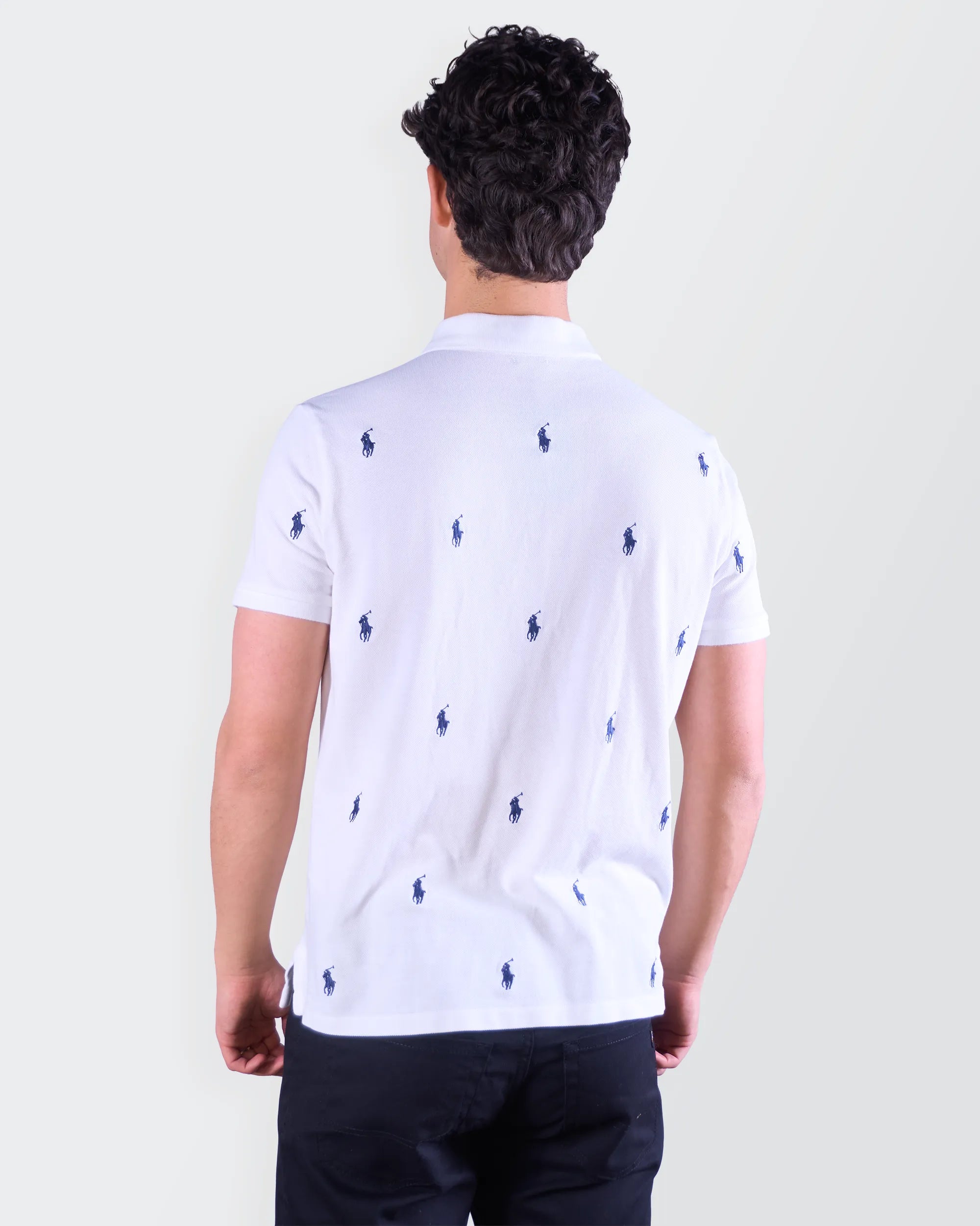 Ralph Lauren witte poloshirt maat M