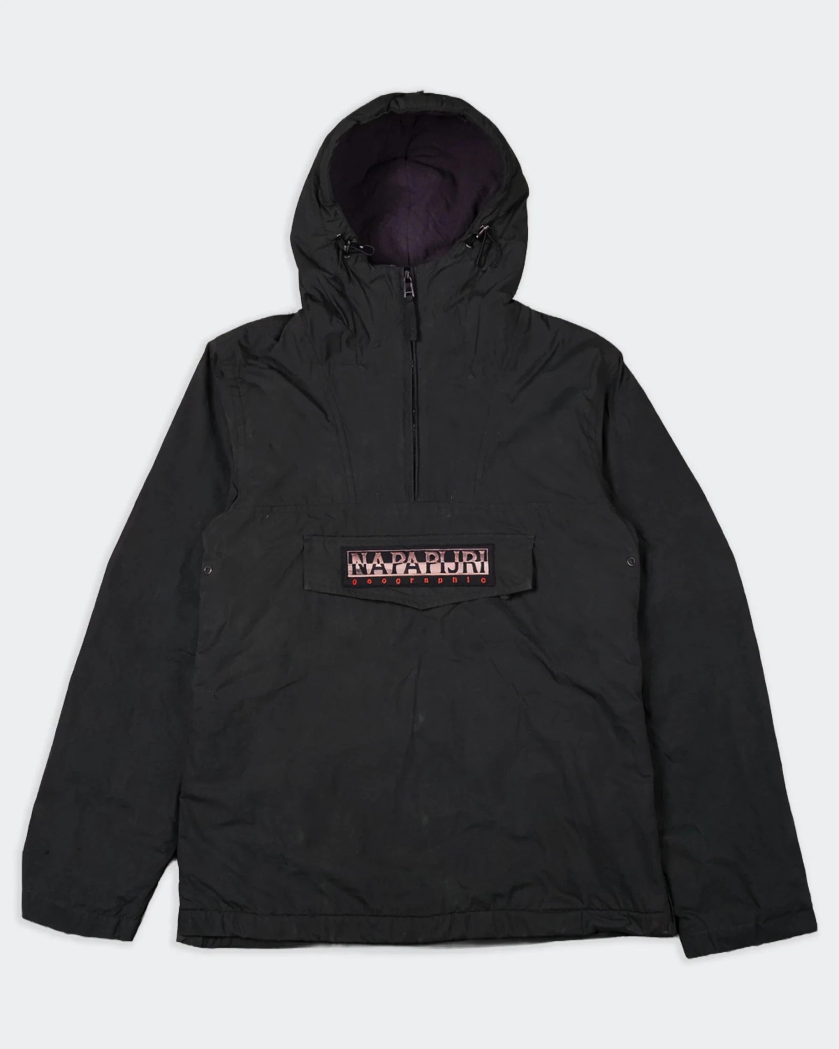 Napapijri Black Anorak Jacket - XS