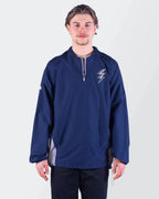 NFL Navy Nylon Windbreaker Jacket - L