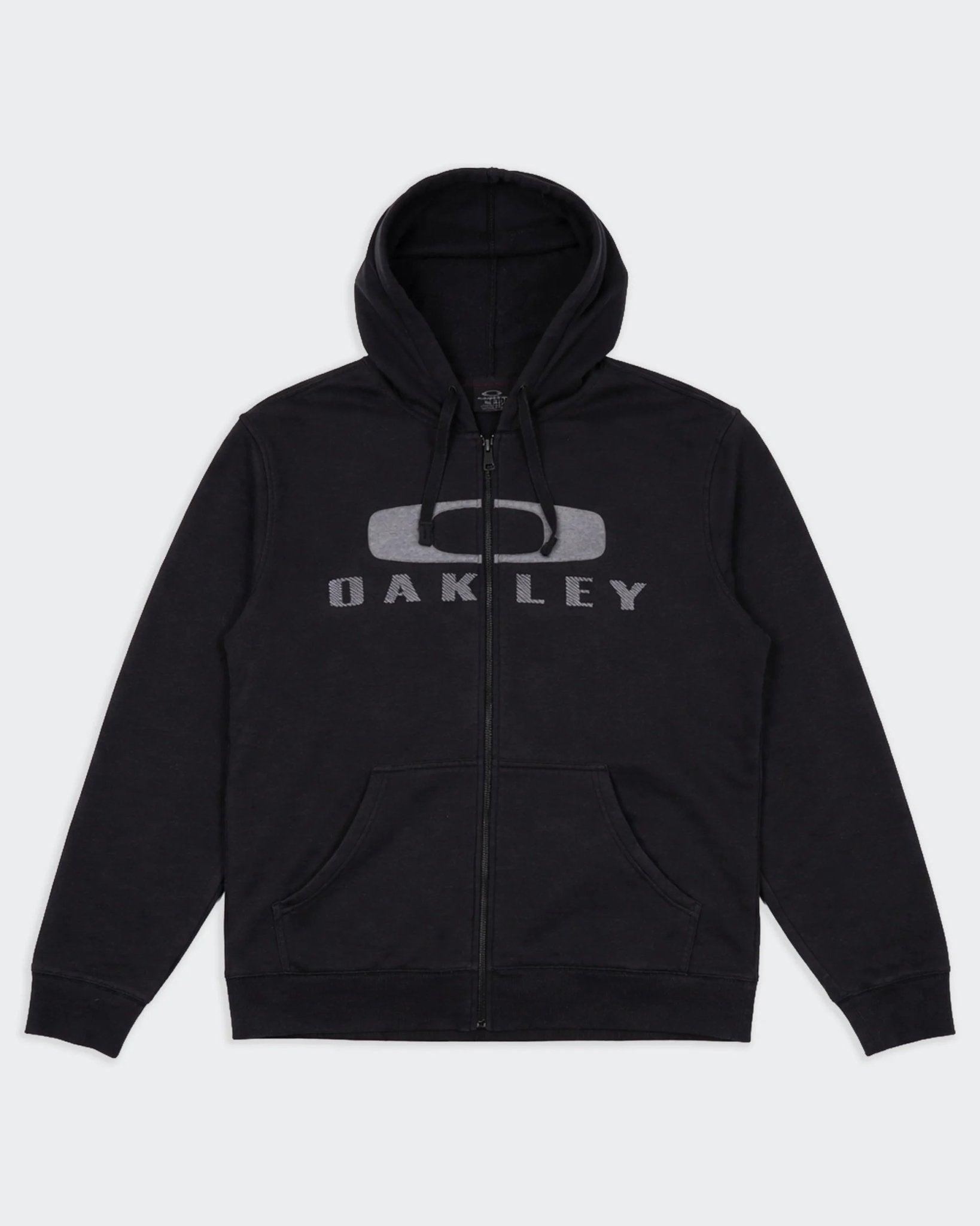 Oakley Black Full - zip Hoodie - XL