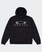 Oakley Black Full - zip Hoodie - XL