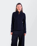 Patagonia Black Fleece Quarter - zip Sweater - M