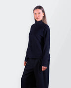 Patagonia Black Fleece Quarter - zip Sweater - M