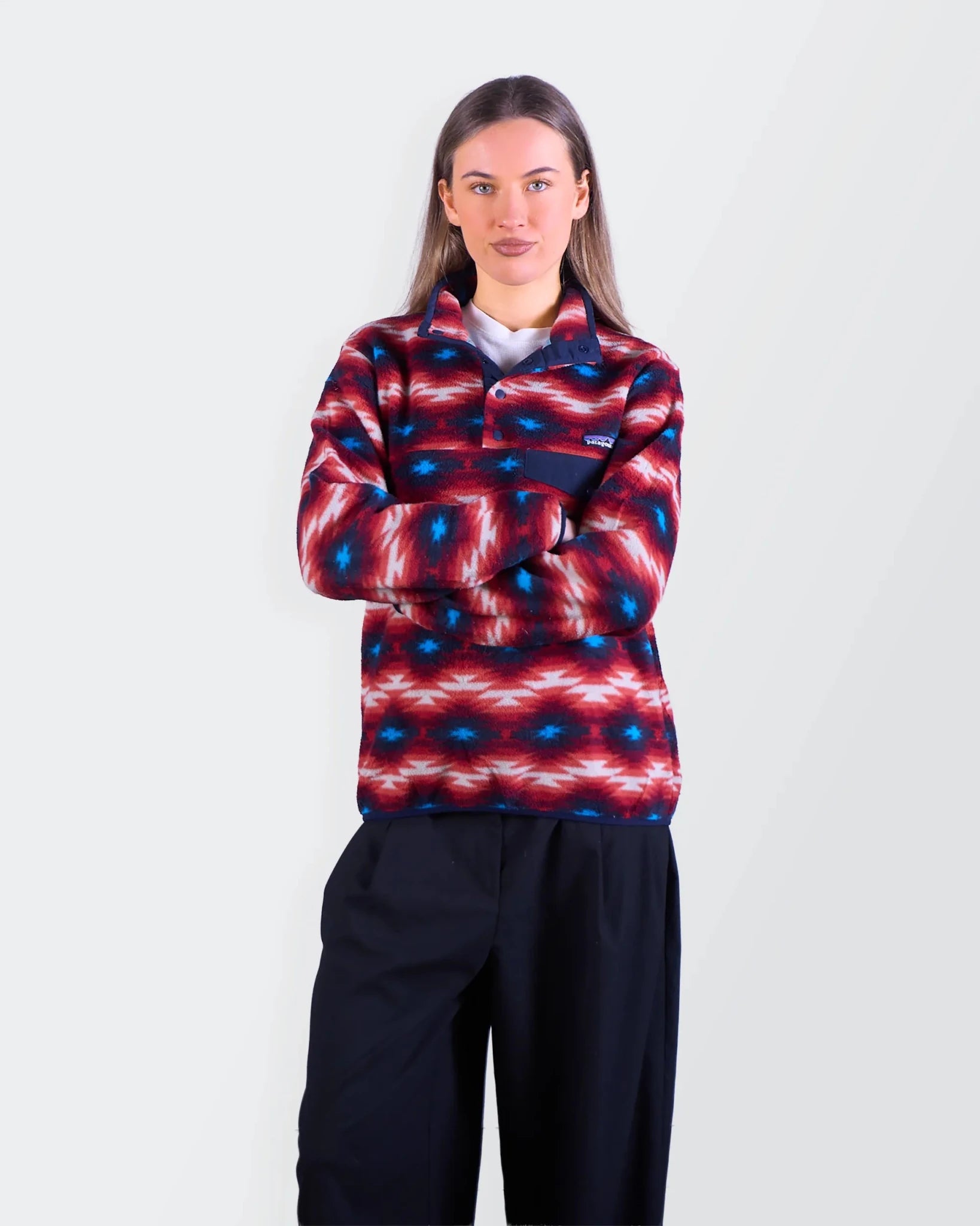 Patagonia Graphic Fleece Sweater - S