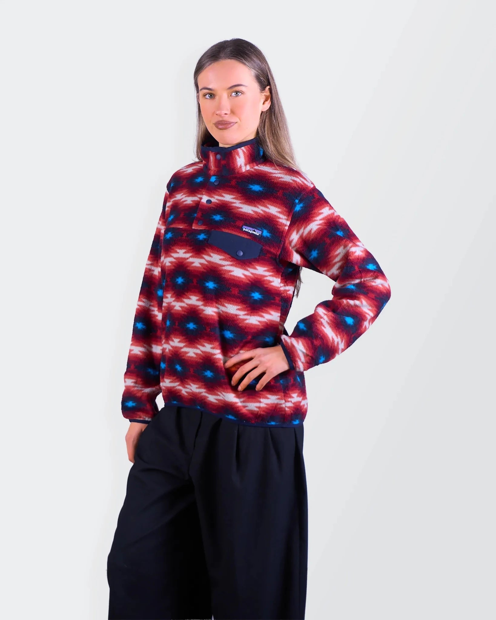 Patagonia Graphic Fleece Sweater - S
