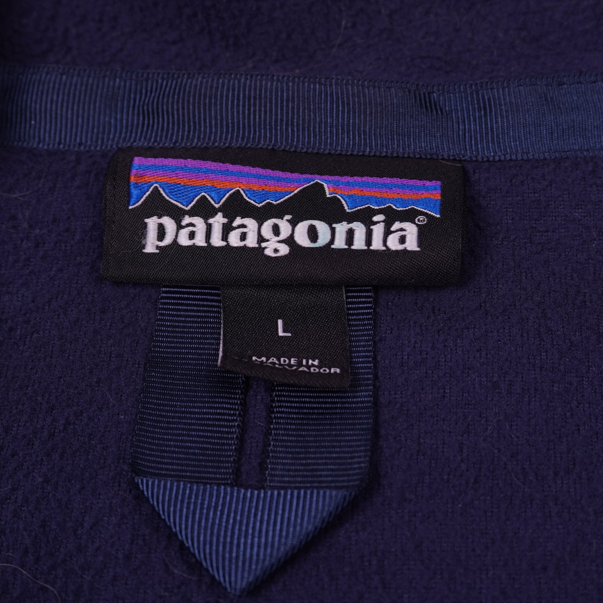 Patagonia Navy Fleece Jacket - L
