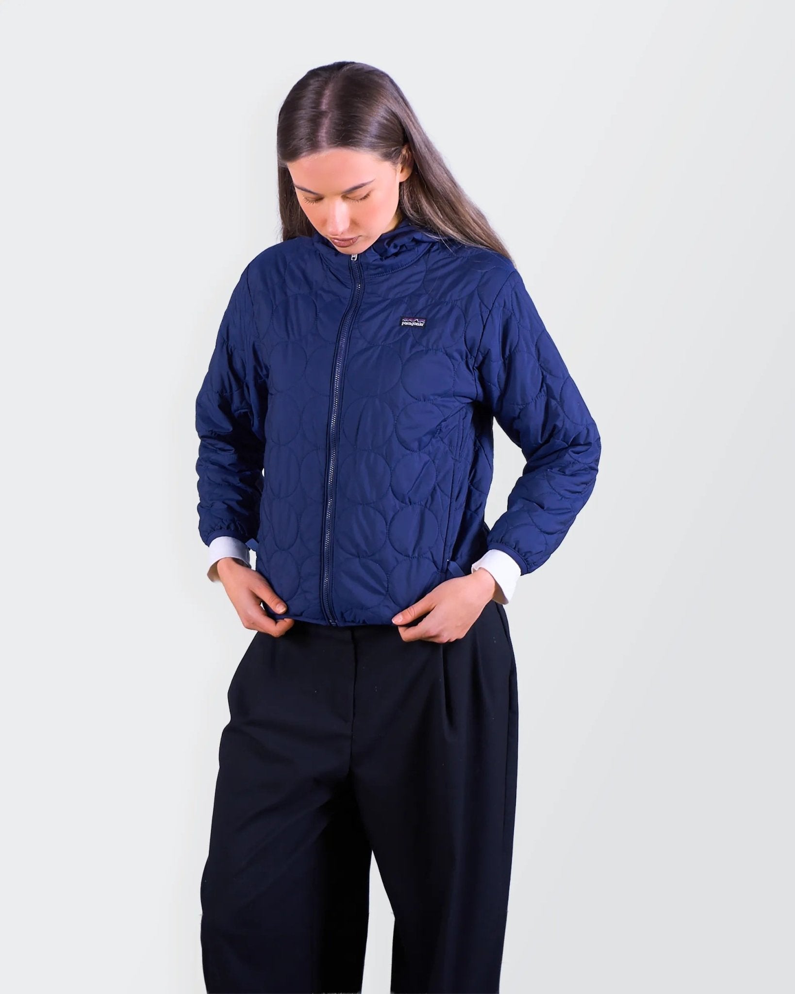 Patagonia Navy reversible Quilted Jacket - XXS