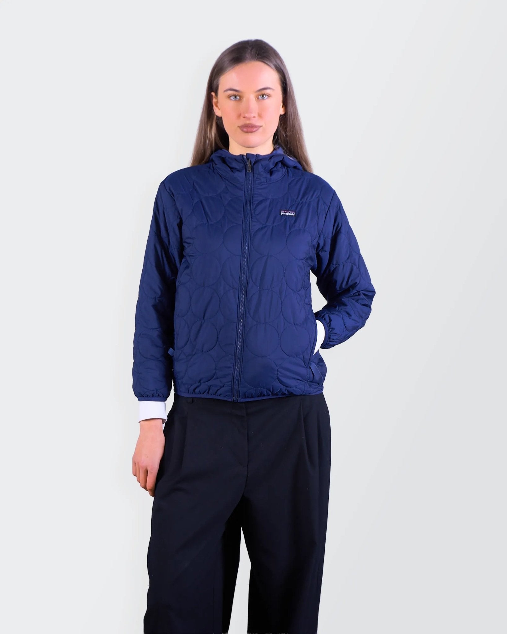 Patagonia Navy reversible Quilted Jacket - XXS