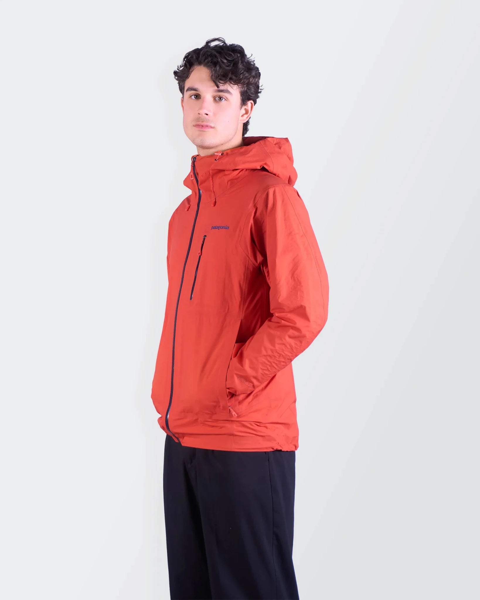 Patagonia Orange Rain Jacket - M