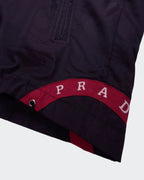 Prada Black Rain Jacket - M
