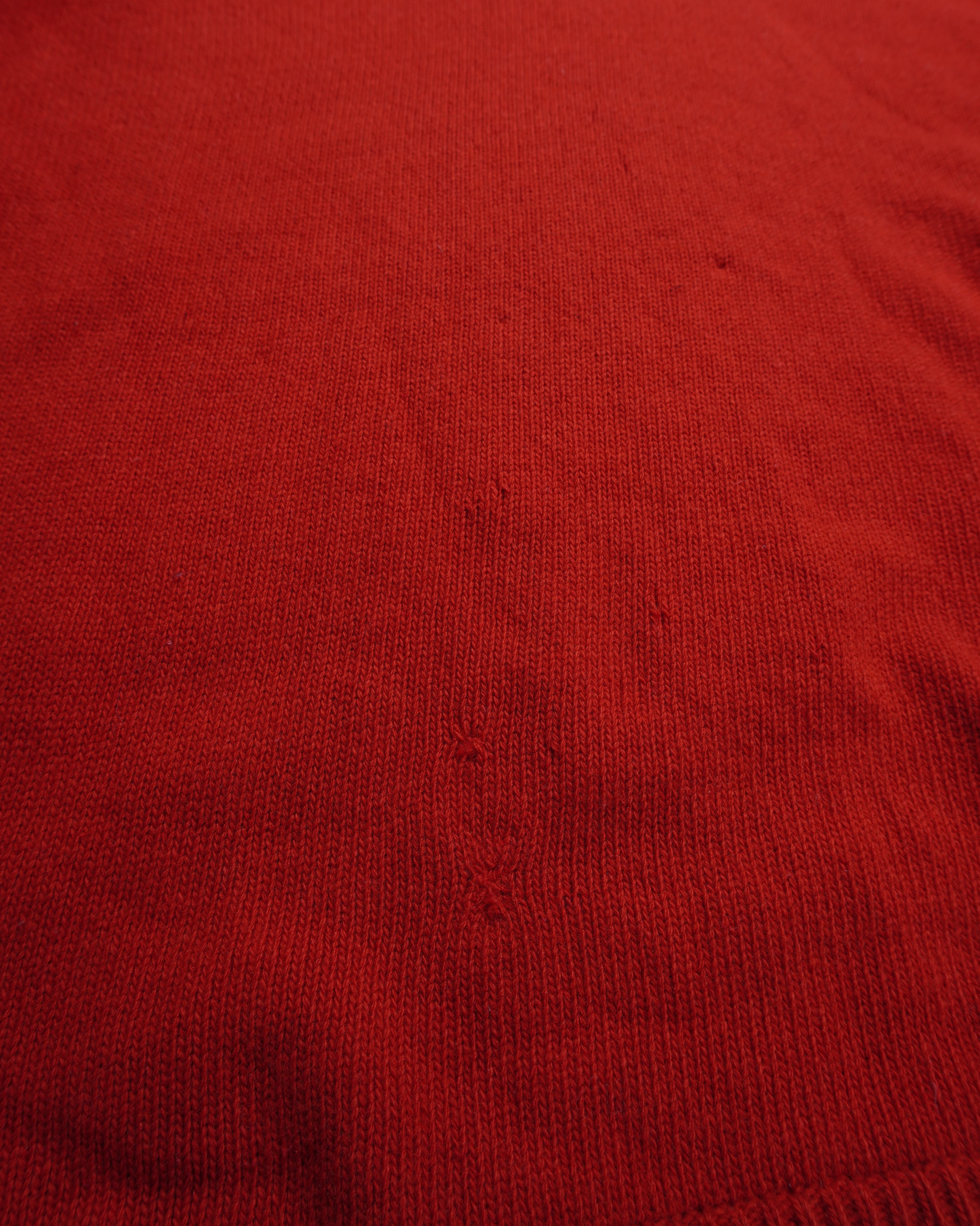 Stone Island Orange Crewneck Sweater - L