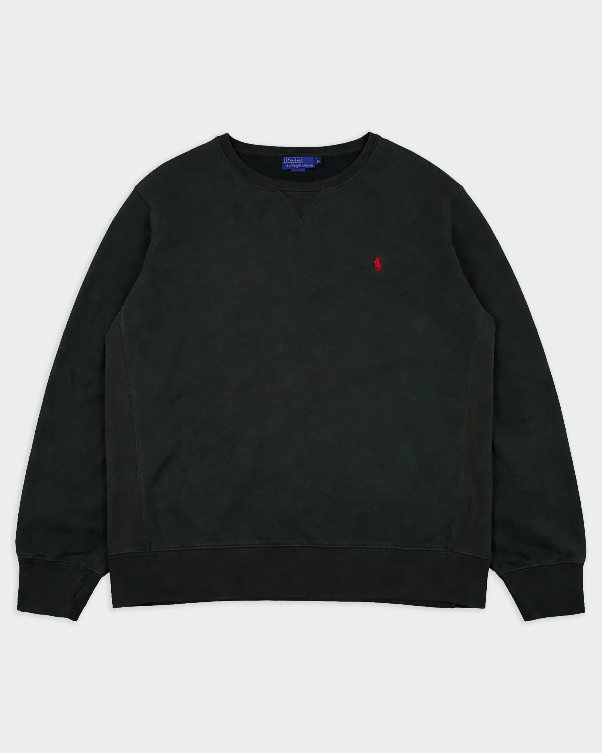 Ralph Lauren Black  Crewneck Sweater - XL