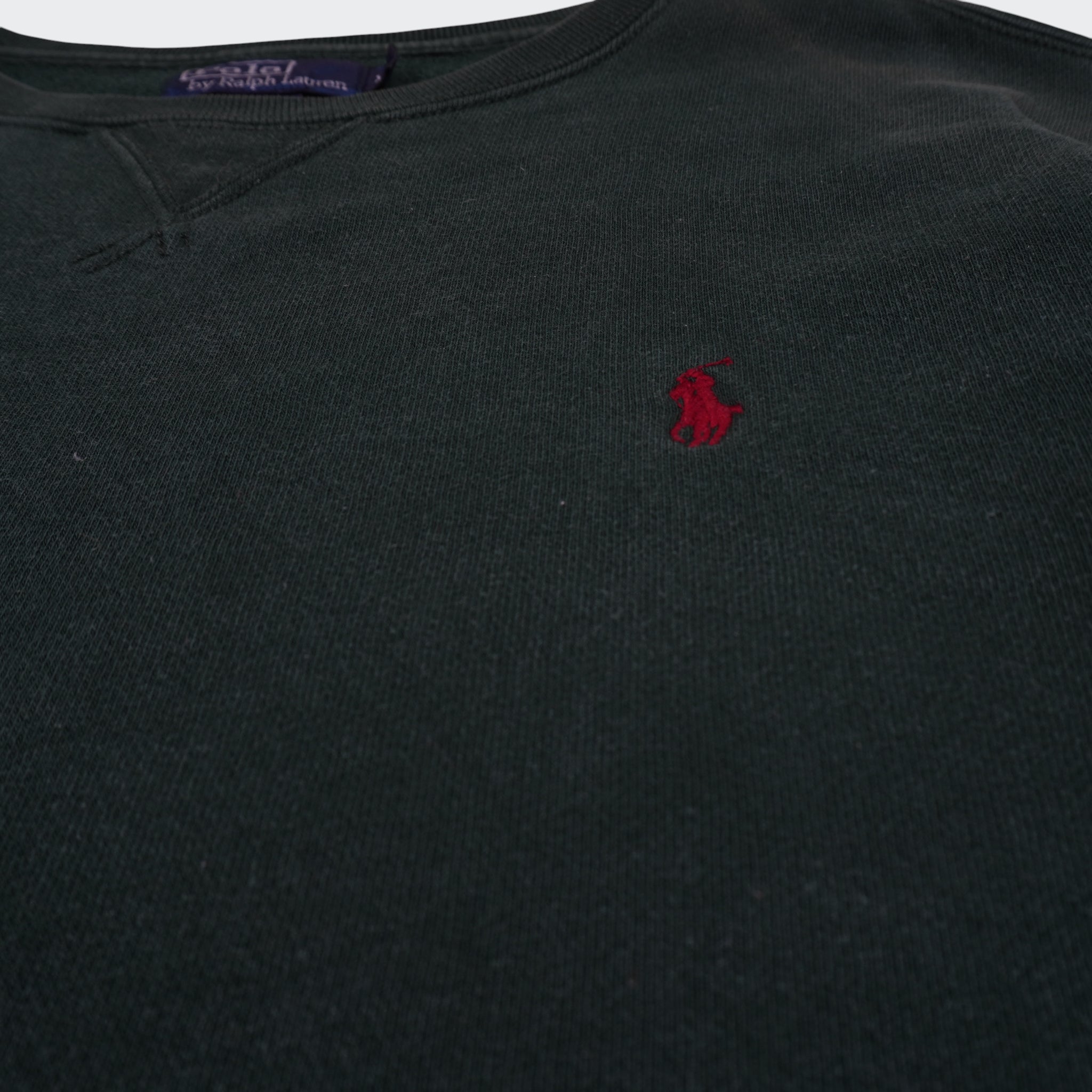 Ralph Lauren Black  Crewneck Sweater - XL