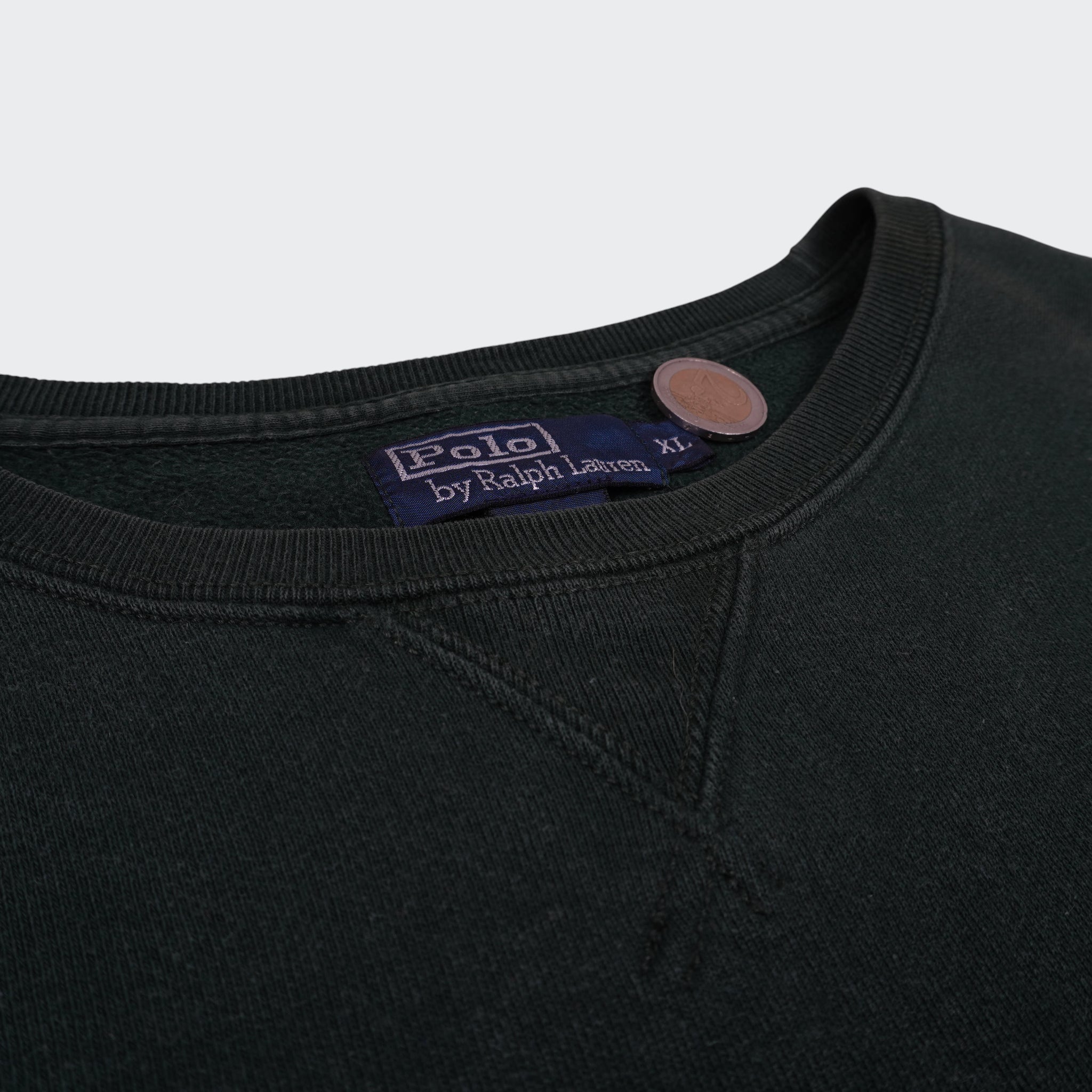 Ralph Lauren Black  Crewneck Sweater - XL