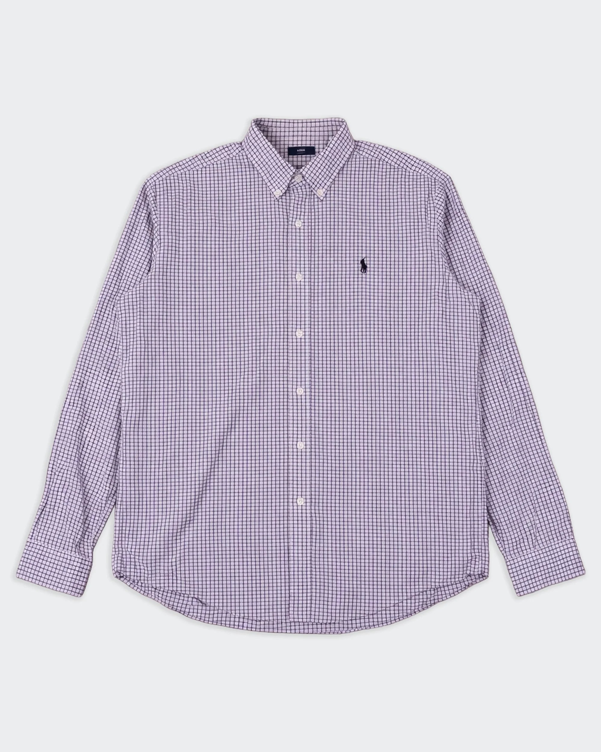 Ralph Lauren White Button-Down Shirt - L