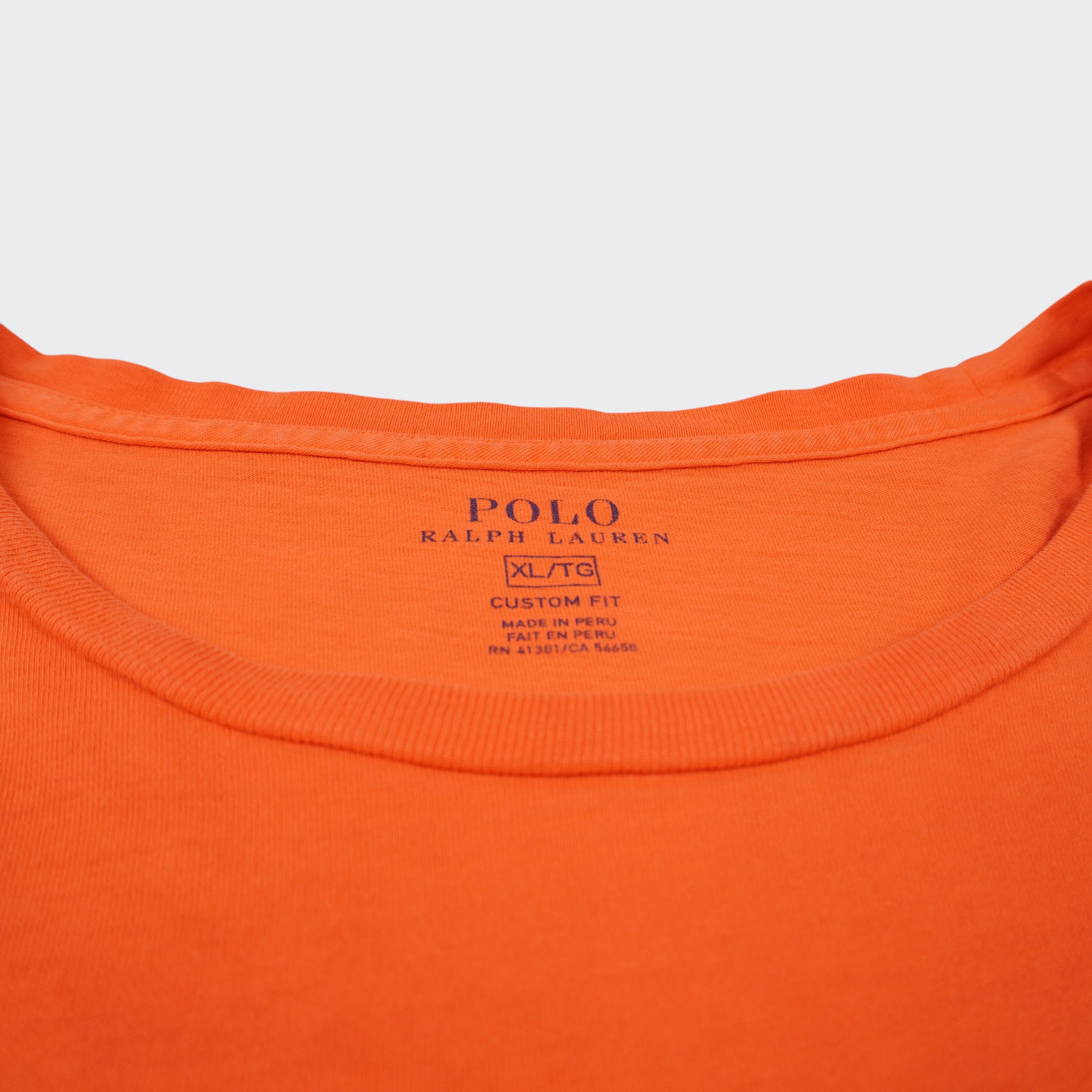 Ralph Lauren Orange  Graphic T-shirt - XL