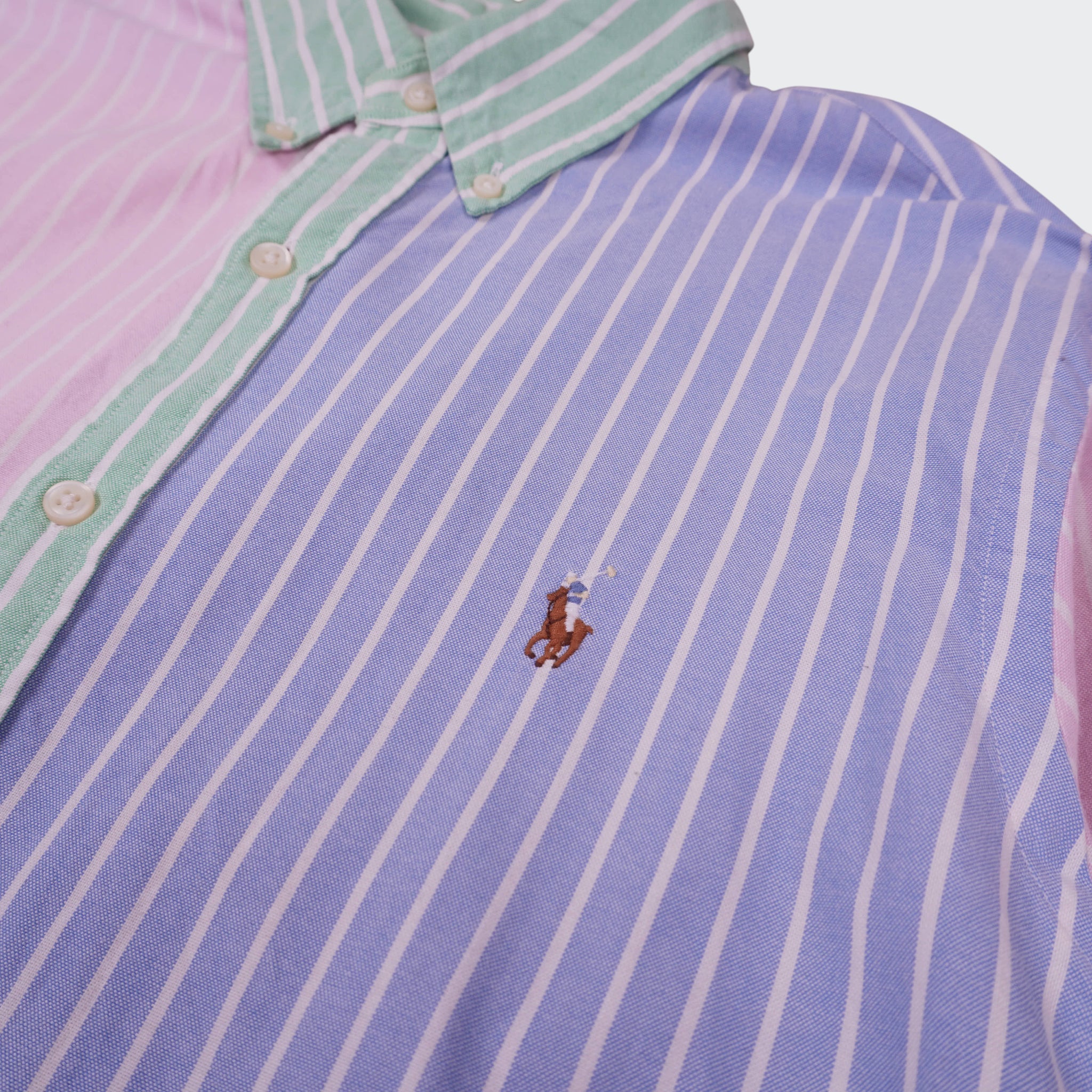 Ralph Lauren Blue Button-Down Shirt - L