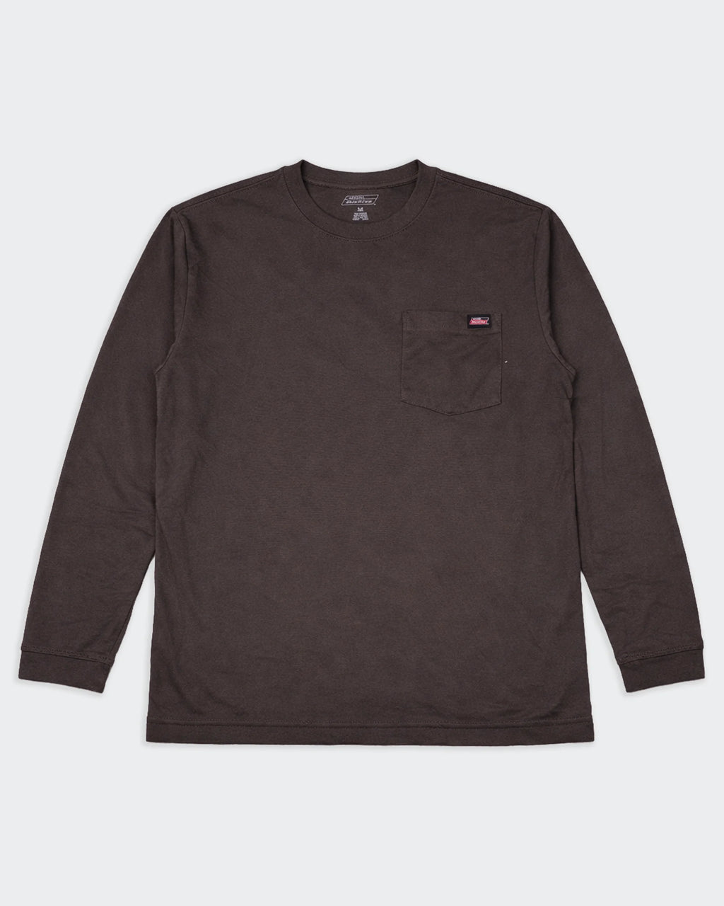 Dickies Brown Polyester Long Sleeve T-shirt - M