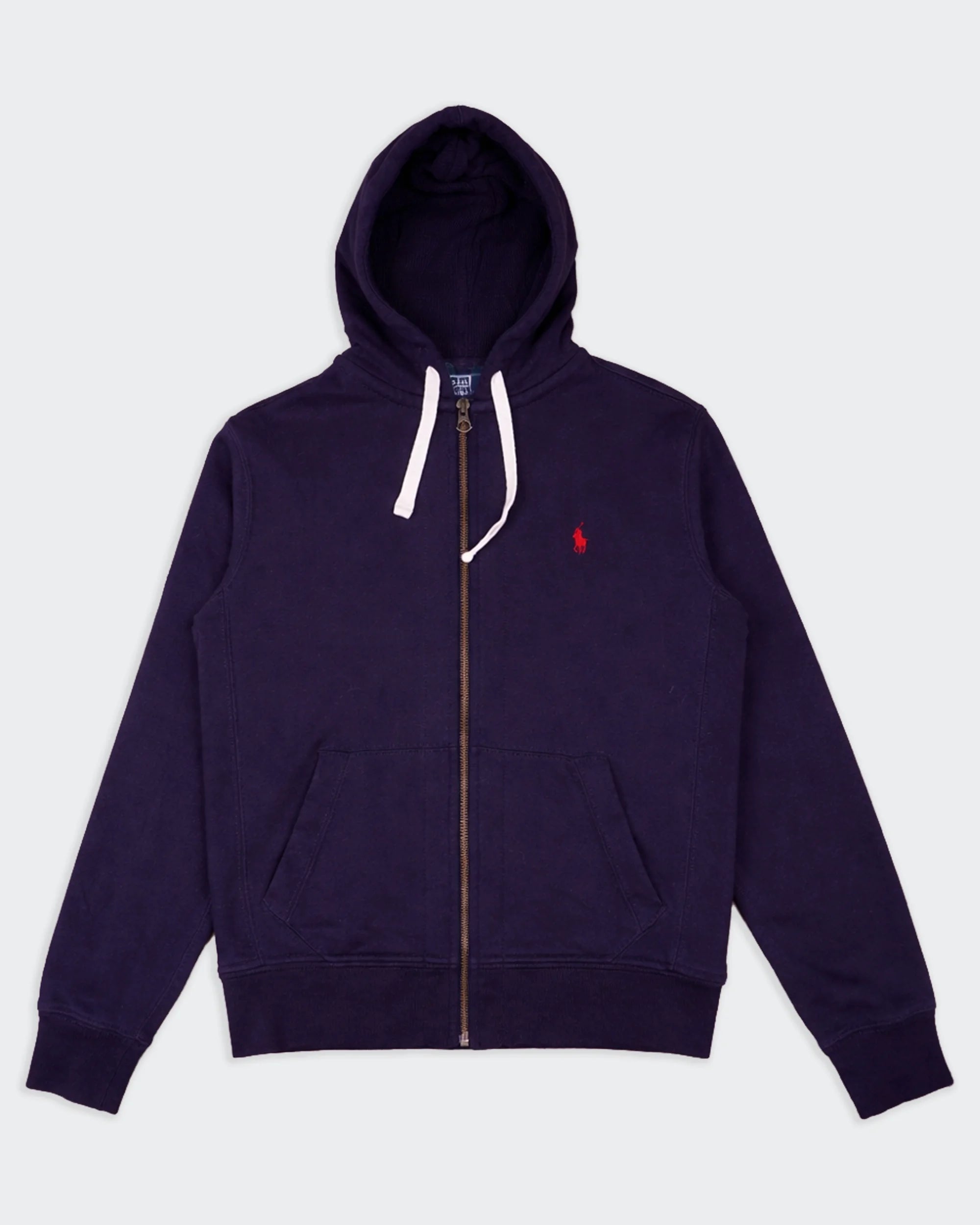 Ralph Lauren Navy Full-Zip Hoodie - XL