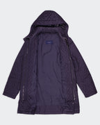 Burberry Navy  Quilted Jacket - L