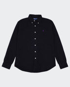 Ralph Lauren Black Button-Down Shirt - M