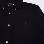 Ralph Lauren Black Button-Down Shirt - M