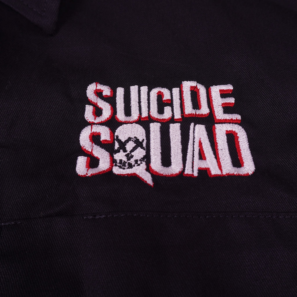 Dickies Black Cotton Button-up Shirt - M