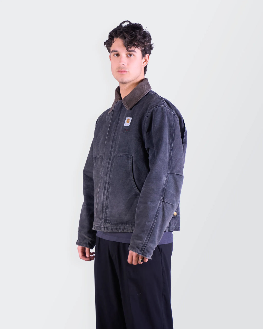 Carhartt 1990s Black Canvas Jacket - M